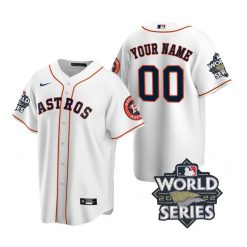 Nike Houston Astros Custom 2022 World Series Navy City Game Authentic Stitched MLB Jersey