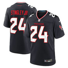 Nike Houston Texans #24 Derek Stingley Jr 2024 Navy Vapor Untouchable Authentic stitched NFL jersey