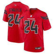 Nike Houston Texans #24 Derek Stingley Jr 2024 Red Vapor Untouchable Authentic stitched NFL jersey