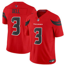 Nike Houston Texans #3 Tank Dell 2024 Red Vapor Untouchable Authentic stitched NFL jersey