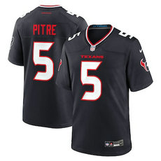 Nike Houston Texans #5 Jalen Pitre 2024 Navy Vapor Untouchable Authentic stitched NFL jersey