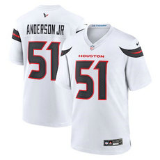 Nike Houston Texans #51 Will Anderson Jr 2024 White Vapor Untouchable Authentic stitched NFL jersey