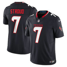 Nike Houston Texans #7 C.J. Stroud 2024 Navy F.U.S.E. Authentic stitched NFL jersey