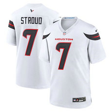 Nike Houston Texans #7 C.J. Stroud 2024 White Vapor Untouchable Authentic stitched NFL jersey
