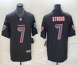Nike Houston Texans #7 C.J. Stroud Black fashion Football Jersey