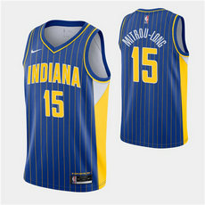 Nike Indiana Pacers #15 Naz Mitrou-Long 2020-21 City With Advertising Authentic Stitched NBA jersey