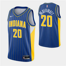 Nike Indiana Pacers #20 Doug McDermott 2020-21 City With Advertising Authentic Stitched NBA jersey