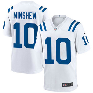 Nike Indianapolis Colts #10 Gardner Minshew II White Vapor Untouchable Authentic Stitched NFL Jerseys