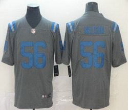 Nike Indianapolis Colts #56 Quenton Nelson Grey Inverted Legend Vapor Untouchable Authentic Stitched NFL jersey