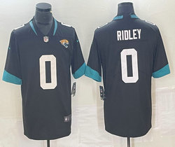 Nike Jacksonville Jaguars #0 Calvin Ridley Black Vapor Untouchable Authentic stitched NFL jersey