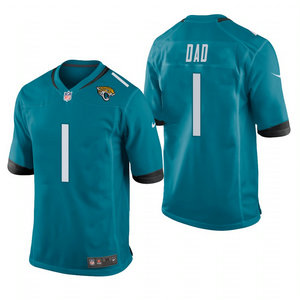 Nike Jacksonville Jaguars #1 Dad Green 2021 Fathers Day Authentic Stitched NFL Jersey