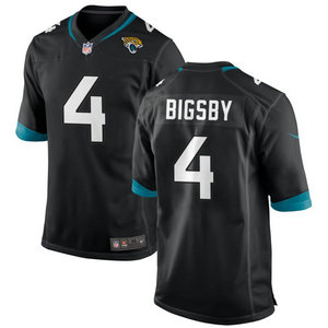 Nike Jacksonville Jaguars #4 Tank Bigsby Black Vapor Untouchable Authentic Stitched NFL Jersey