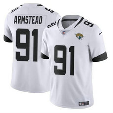 Nike Jacksonville Jaguars #91 Arik Armstead White Vapor Untouchable Authentic Stitched NFL Jersey