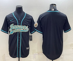 Nike Jacksonville Jaguars Black Joint Authentic Stitched baseball jersey