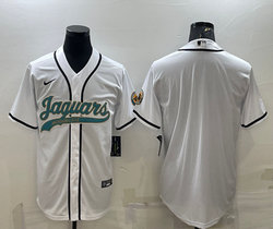 Nike Jacksonville Jaguars White Joint Authentic Stitched baseball jersey