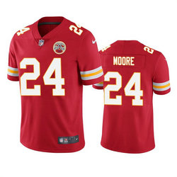 Nike Kansas City Chiefs #24 Skyy Moore Red Vapor Untouchable Authentic stitched NFL jersey