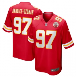 Nike Kansas City Chiefs #97 Felix Anudike-Uzomah Red Vapor Untouchable Authentic Stitched NFL Jersey