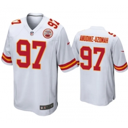 Nike Kansas City Chiefs #97 Felix Anudike-Uzomah White Vapor Untouchable Authentic Stitched NFL Jersey