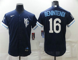 Nike Kansas City Royals #16 Andrew Benintendi 2022 City Flexbase Authentic stitched MLB jersey