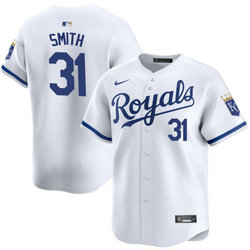 Nike Kansas City Royals #31 Will Smith White 2024 Game Authentic Stitched MLB Jersey