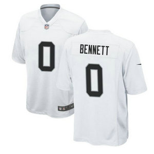 Nike Las Vegas Raiders #0 Jakorian Bennett White Vapor Untouchable Authentic Stitched NFL Jersey