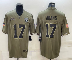 Nike Las Vegas Raiders #17 Davante Adams 2022 Salute To Service Authentic Stitched NFL jersey