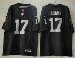 Nike Las Vegas Raiders #17 Davante Adams Black 2023 F.U.S.E Authentic Stitched NFL Jersey