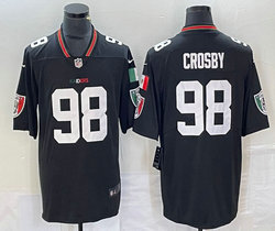 Nike Las Vegas Raiders #98 Maxx Crosby Mexico Black Stitched Football Jersey