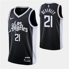 Nike Los Angeles Clippers #21 Patrick Beverley 2020-21 City With Advertising Authentic Stitched NBA jersey