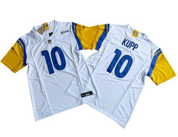 Nike Los Angeles Rams #10 Cooper Kupp White 2023 F.U.S.E. Authentic Stitched NFL Jersey