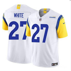 Nike Los Angeles Rams #27 Tre'Davious Cream 2024 F.U.S.E. Authentic Stitched NFL Jersey