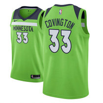 Nike Minnesota Timberwolves #33 Robert Covington Green Game Authentic Stitched NBA Jersey