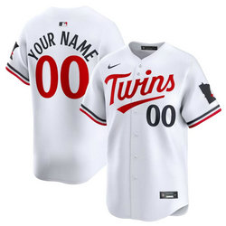 Nike Minnesota Twins Active Player Custom White 2024 Game Authentic Stitched MLB Jersey