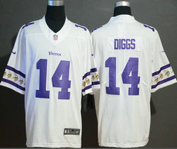 Nike Minnesota Vikings #14 Stefon Diggs Team Logos Fashion Vapor Untouchable Authentic Stitched NFL jersey