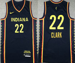 Nike NIndiana Fever #20 Caitlin Clark Navy Authentic Stitched Jersey