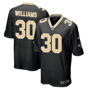 Nike New Orleans Saints #30 Jamaal Williams Black Vapor Untouchable Authentic Stitched NFL Jerseys