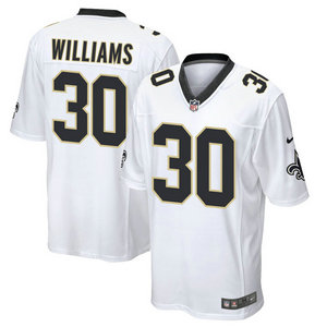 Nike New Orleans Saints #30 Jamaal Williams White Vapor Untouchable Authentic Stitched NFL Jerseys