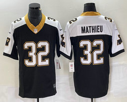 Nike New Orleans Saints #32 Tyrann Mathieu 4(IV) Authentic stitched NFL jersey