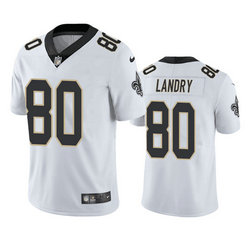 Nike New Orleans Saints #80 Jarvis Landry White Vapor Untouchable Limited Authentic Stitched NFL Jersey
