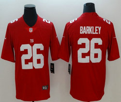 Nike New York Giants #26 Saquon Barkley Red Inverted Legend Vapor Untouchable Authentic Stitched NFL jersey