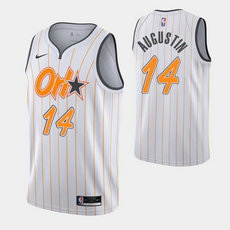 Nike Orlando Magic #14 D.J. Augustin 2020-21 City With Advertising Authentic Stitched NBA jersey