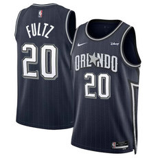 Nike Orlando Magic #20 Markelle Fultz 2024 Navy City Stitched NBA Jersey