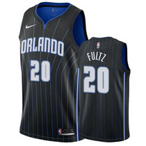 Nike Orlando Magic #20 Markelle Fultz Black Game Authentic Stitched NBA jersey