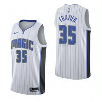 Nike Orlando Magic #35 Melvin Frazier White Game Authentic Stitched NBA jersey