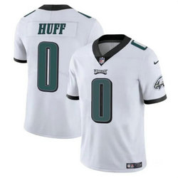 Nike Philadelphia Eagles #0 Bryce Huff White Vapor Untouchable Authentic Stitched NFL Jersey