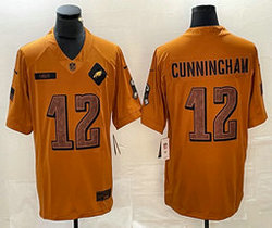Nike Philadelphia Eagles #12 Randall Cunningham 2023 Brown Salute To Service Authentic Stitched NFL Jersey
