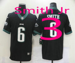 Nike Philadelphia Eagles #3 Nolan Smith Jr White Vapor Untouchable Limited Jersey