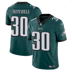 Nike Philadelphia Eagles #30 Quinyon Mitchell Green 2024 Draft Vapor Untouchable Football Jersey