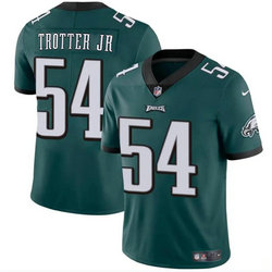 Nike Philadelphia Eagles #54 Jeremiah Trotter Jr Green 2024 Draft Vapor Untouchable Football Jersey