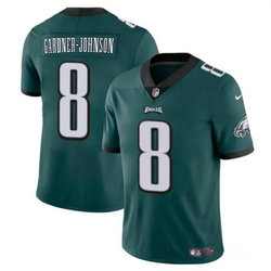 Nike Philadelphia Eagles #8 Chauncey Gardner-Johnson Green Vapor Untouchable Authentic Stitched NFL Jersey
